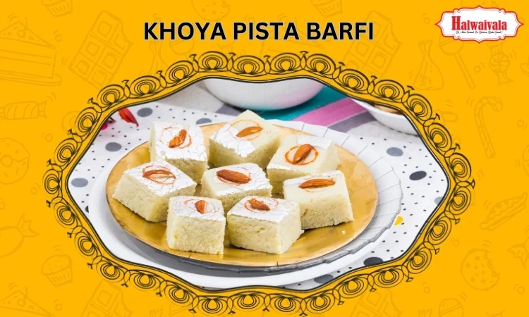 Khoya Pista Barfi