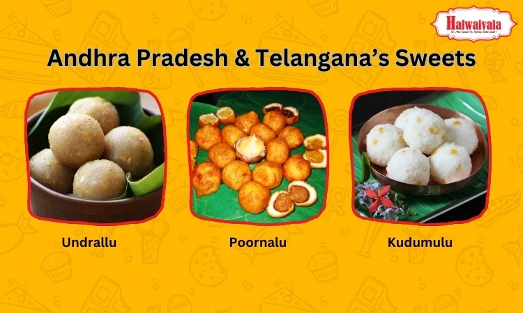 Andhra Pradesh & Telangana’s Sweets