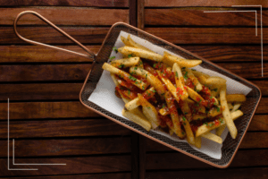 golden french fries