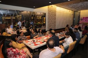 People gathered at Halwaivala for dining