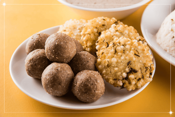 desi ghee ladoo