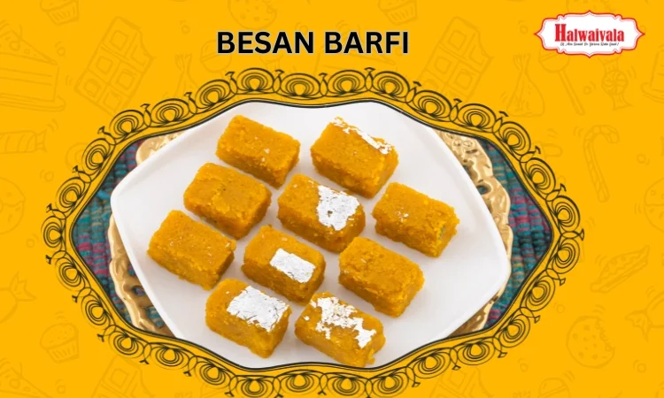 besan barfi