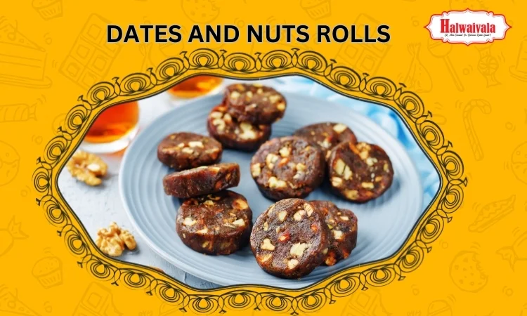 dates and nuts rolls